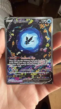 Pokemon Card Lumineon V GG39/GG70 Illustration Rare Crown Zenith Near Mint - Image 1