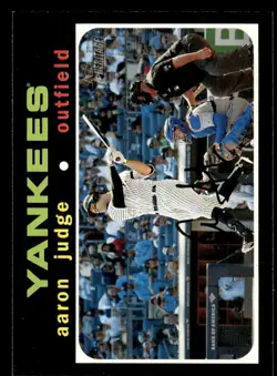 2020 TOPPS HERITAGE AARON JUDGE 395 MINT BASEBALL NEW YORK YANKEES - Image 1