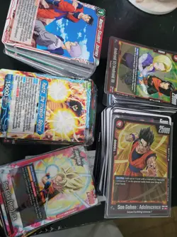 DragonBall Tcg 200+ card bundle lot masters and fusion world bulk lot - Image 1