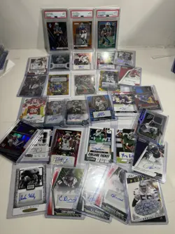 HUGE Wholesale NFL Football Card Lot Autos Rookies SPs PSA Graded Slabs 🔥 - Image 1