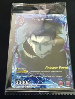 Union Arena Solo Leveling Sung Jinwoo Promo Release Event Card - Image 1