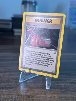 PlusPower - BASE SET card # 84/102 - UNCOMMON- Vintage 1999 Trainer - Near Mint - Image 3