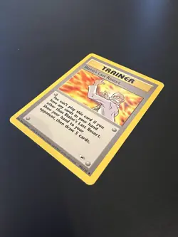 Blaine’s Last Resort 105/132 Gym Heroes Unlimited 2000 Pokemon Card Uncommon NM - Image 3