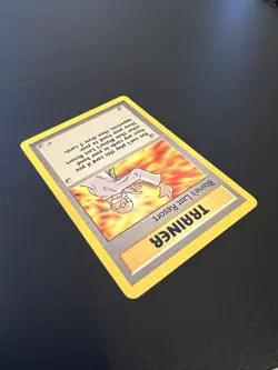 Blaine’s Last Resort 105/132 Gym Heroes Unlimited 2000 Pokemon Card Uncommon NM - Image 4