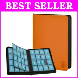 Transparent Pocket 16-Pocket Trading Card Organizer| Perfect Gift for Collectors - Image 1