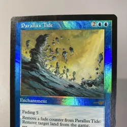 MTG Nemesis Parallax'S English Foil Card 1note, used, collectible - Image 5