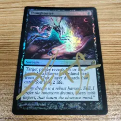 Thought Enclosure MTG FOIL LRW 1st Ed Signed English Card - Image 1