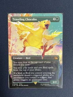 Traveling Chocobo English Board Game Card Game Used Original Packaging - Image 1