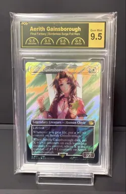 Aeris Gainsborough Surge Foil PCG 9.5 English Mtg Card, Rare, High Grade - Image 1