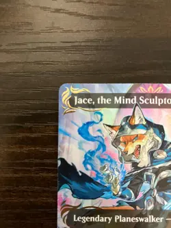 Jace, the Spirit Engraver Foil MTG Borderless Raised Rare Card NM - Image 2