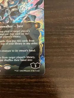 Jace, the Spirit Engraver Foil MTG Borderless Raised Rare Card NM - Image 5