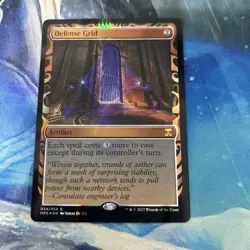 MTG Foil Defense Grid Partial Gloss MPS English Rare Vintage Card - Image 1