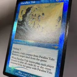 MTG Nemesis Parallax Wave Foil English Card Near Mint Collectible - Image 3