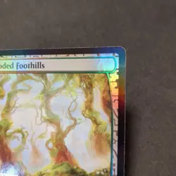 MTG Tree-Rich Foothills FOIL English War of the Sparks NM Card - Image 4
