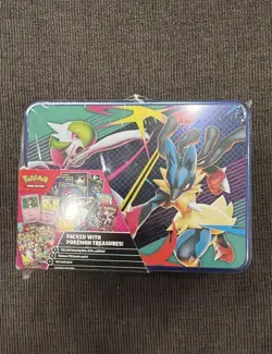 Pokemon TCG, 2025 Mega Evolution Fall Collector Chest Lunch Box Tin - Image 2