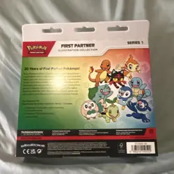 Pokemon TCG First Partner Illustration Collection Series 1 Exclusive Promo Box … - Image 2