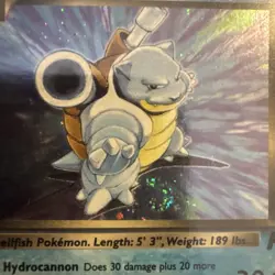 Pokemon TCG 2000 Rocket Dark Blastoise Holo PSA 9 - Image 3