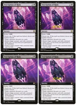 MTG Zendikar Rising ZNR Inscription of Ruin MINT (SELECT) - Image 1