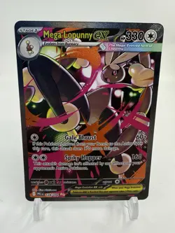 Mega Lopunny ex 128/094 SIR Phantasmal Flames Pokemon TCG Special Illustration - Image 1