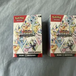 2X Pokemon TCG Prismatic Evolutions Booster Bundle - New Factory Sealed - Image 2