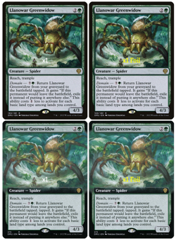 MTG Dominaria United DMU Llanowar Greenwidow MINT (SELECT) - Image 1