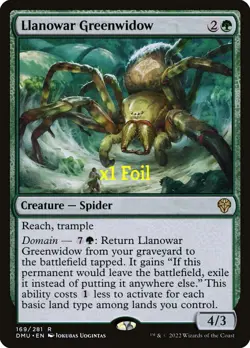 MTG Dominaria United DMU Llanowar Greenwidow MINT (SELECT) - Image 3