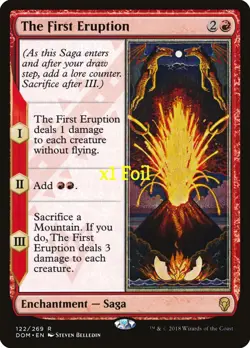 MTG Dominaria DOM The First Eruption MINT (SELECT) - Image 3