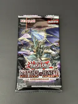 YuGiOh Battles Of Legend: Armageddon Booster Pack 1st Edition Sealed New - Image 1