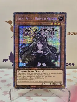 Ghost Belle & Haunted Mansion 1st Edition Starlight Rare RA05-EN092 Yu-Gi-Oh! - Image 1
