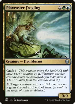 MTG DIS MB1 C21 Plaxcaster Frogling MINT (SELECT) - Image 4
