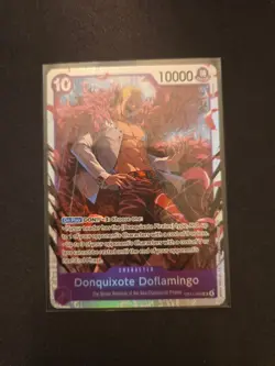 Donquixote Doflamingo OP14-069 Foil SR The Azure Sea's Seven One Piece NM - Image 1