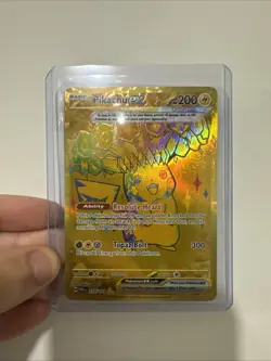 Pikachu Ex 179/131 Prismatic Evolutions Pokemon Card NM Condition Hyper Rare! - Image 1