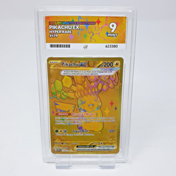 Pikachu ex 179/131 Ace 9 Prismatic Evolutions Hyper Rare Graded Pokemon Card ENG - Image 1
