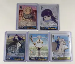 Weiss Schwarz Frieren Beyond Journey's End Japanese Lot - 2 R & 3 RR - Image 1