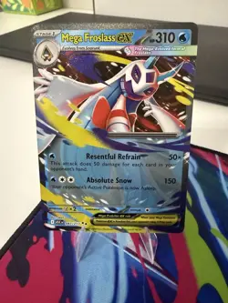 Pokemon Mega Froslass ex 047/217 Double Rare Holo Card Ascended Heros Mint - Image 1
