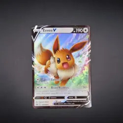 Eevee V SWSH065 SWSH: Sword & Shield Promo Cards Holo - Image 1