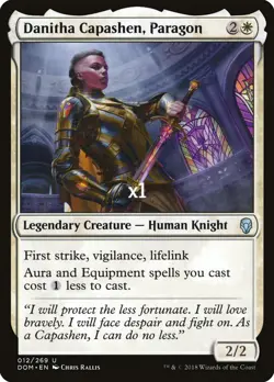 MTG DOM MB1 CMR FCA Danitha Capashen, Paragon MINT (SELECT) - Image 2