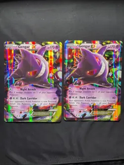 Pokemon JUMBO - 12 card LOT - Gengar, charizard, snorlax, Ash-Greninja, + more - Image 2