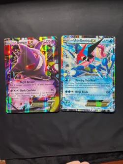 Pokemon JUMBO - 12 card LOT - Gengar, charizard, snorlax, Ash-Greninja, + more - Image 4