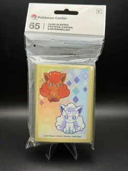 Pokemon Center: Vulpix Seasons Card Sleeves (65 Sleeves) Sealed NEW - Image 1