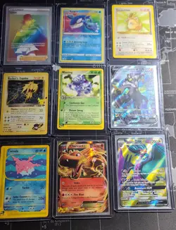 Pokemon Card Lot - Charizard EX, Rapid Strike Urshifu V Alt Art, WOTC, E-Reader - Image 1
