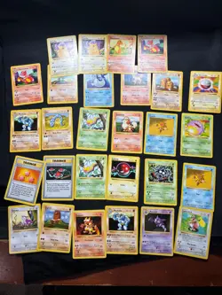 Pokemon Shadowless LOT - 28 Cards - Image 1