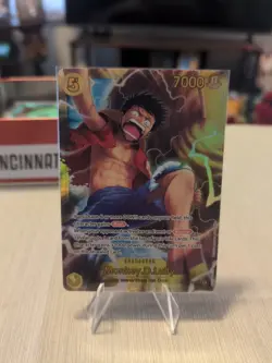Monkey.D.Luffy OP15-119 SEC - One Piece TCG - English Card Near-Mint Secret Rare - Image 1