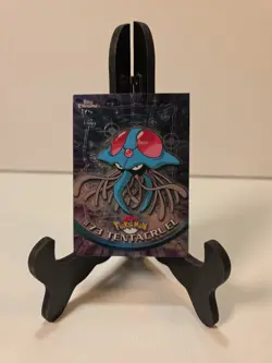 Pokemon #73 Tentacruel Card Foil Holo Topps Chrome 2000 TV Animation Series 1 - Image 1