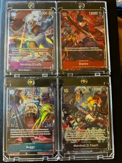 One Piece Card Game English Version 2nd Anniversary Set 4 Character cards - Image 2