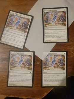 4x Ritual of Restoration Darksteel MTG Magic The Gathering Card Vintage Pauper - Image 1