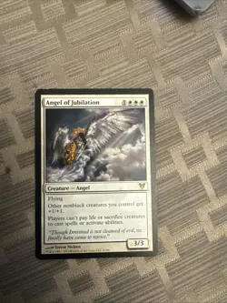 MTG Angel of Jubilation Avacyn Restored #2/244 Rare Magic The Gathering Card - Image 1