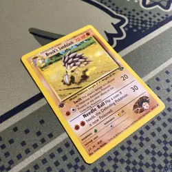 Brock’s Sandslash 1st Edition 36/132 Gym Challenge Non-Holo Pokemon Card NM/LP - Image 2