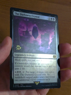 The Darkness Crystal - Pre-release Foil Stamped Promo - Final Fantasy MTG - Image 3