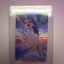 McDonald's K-Pop Demon Hunters Trading Card Rumi Triple Star Rare - Image 1